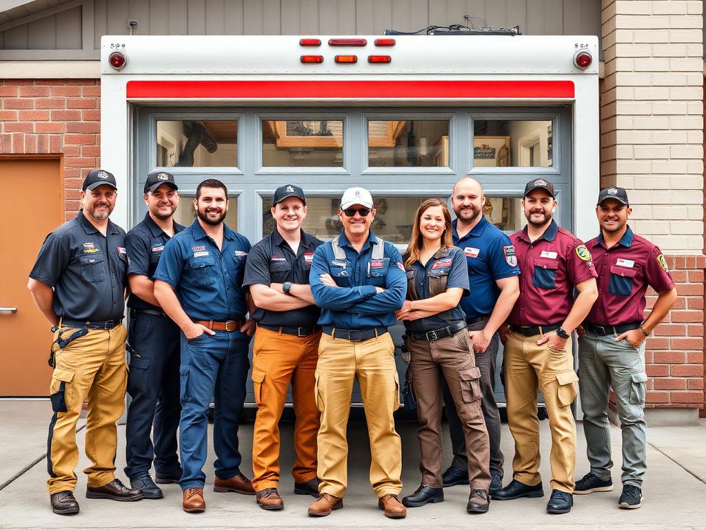 Garage Door Louisville professional team - trusted local technicians serving Northeast Ohio